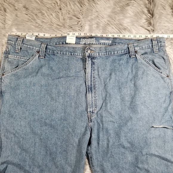 Levis Strauss Carpenter Jeans Sinature Relaxed Fit - Picture 2 of 5
